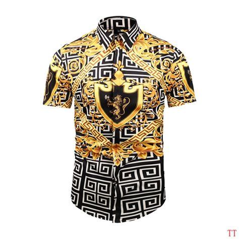 versace faux leather shirt|versace knockoff shirts.